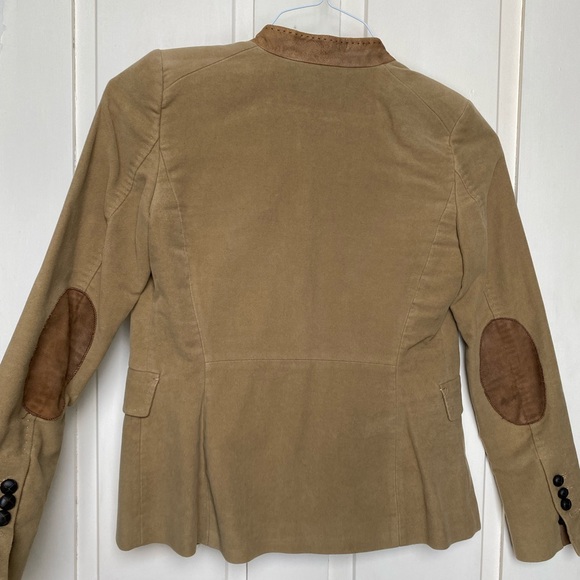 Zara suede tan blazer - Picture 4 of 4